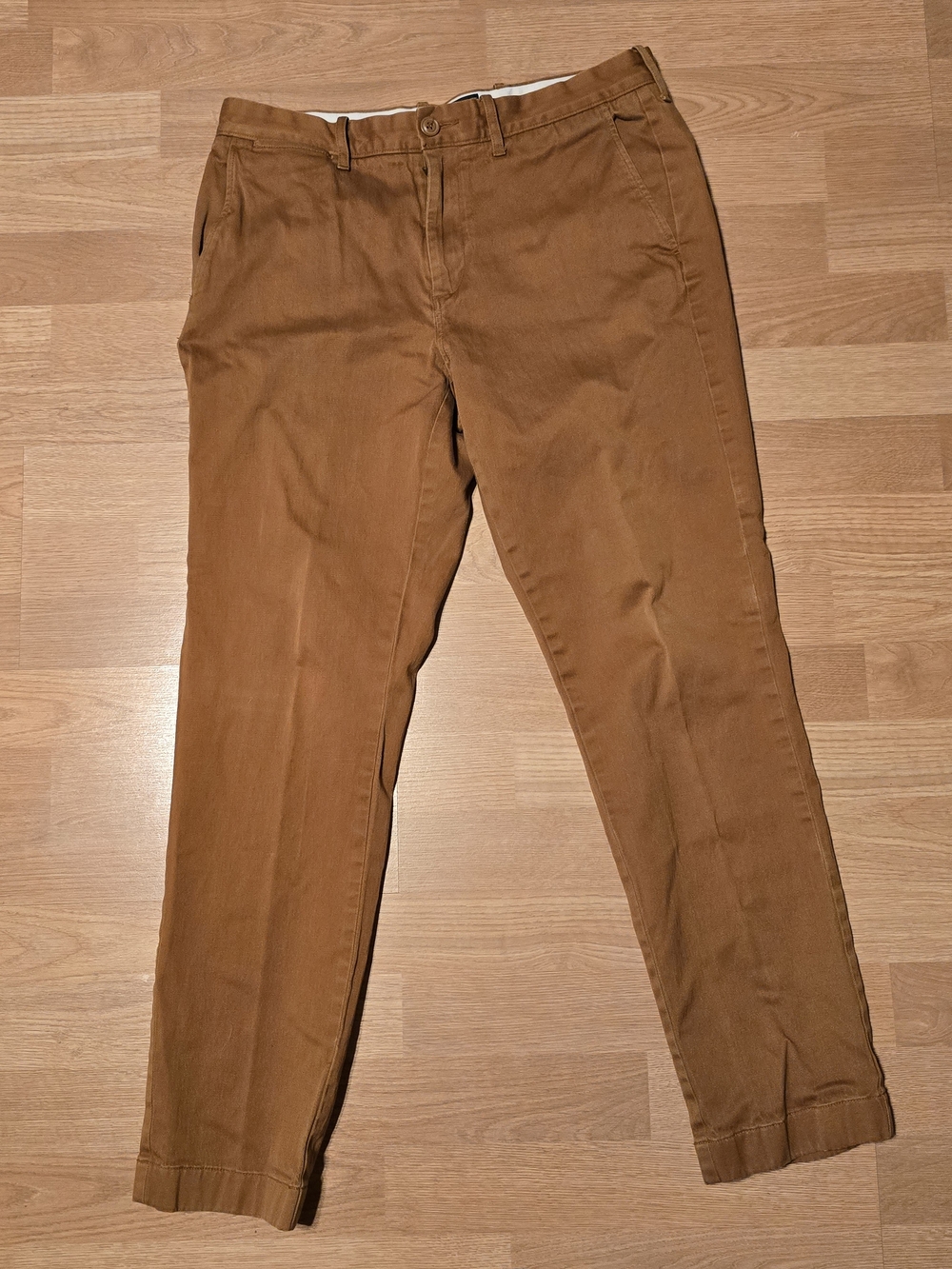 J. Crew Slim Fit Chinos in Caramel